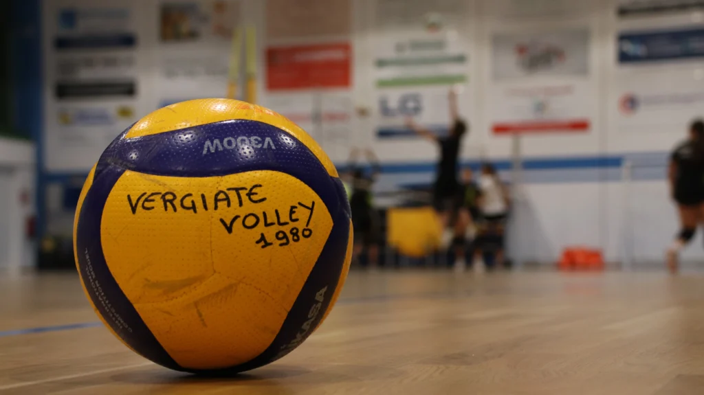 Allenamento di pallavolo