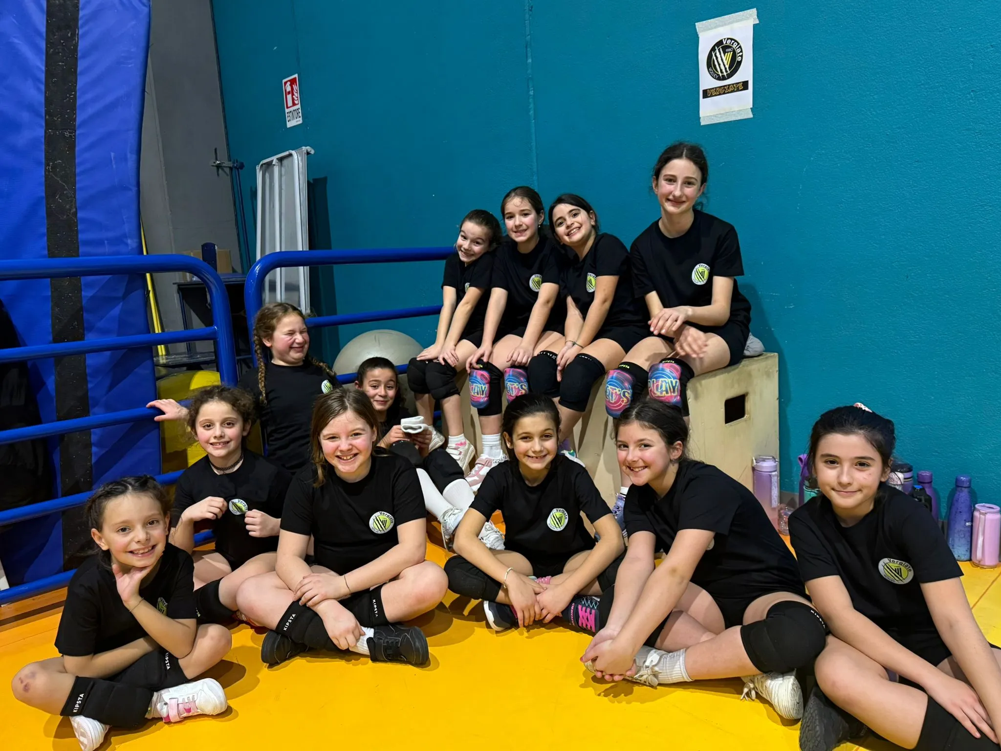 La nostra squadra di minivolley a Vergiate
